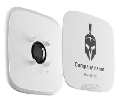  Зображення Ajax Ajax Brandplate 10 шт. (Белый) 