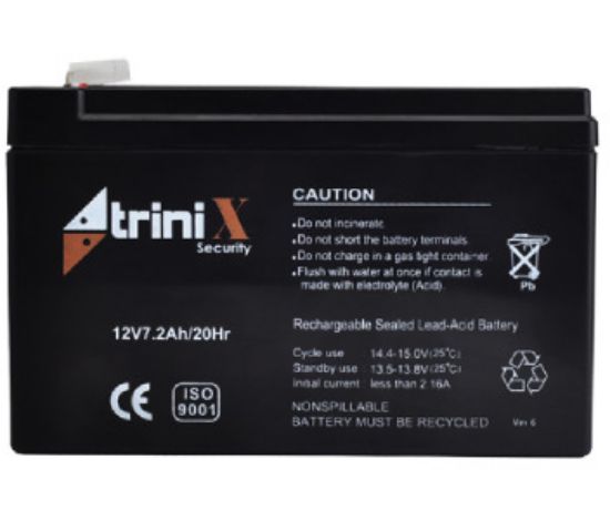  Зображення Trinix TRINIX 12V7,2Ah/20Hr 