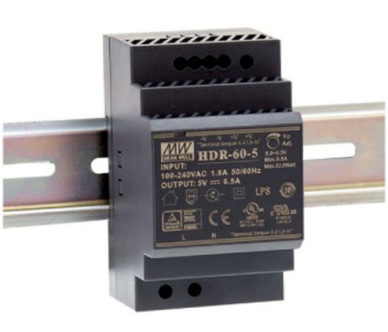  Зображення Mean Well HDR-60-12 