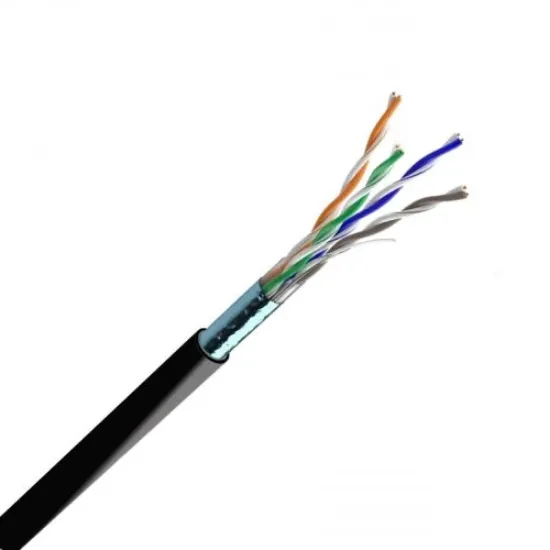  Зображення ЗЗКМ Cat. 5e F/UTP PE 4х2х24 AWG (72567) бухта 305м. 