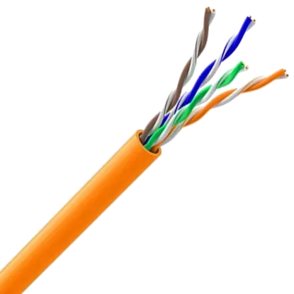  Зображення ЗЗКМ Cat. 5e U/UTP LSZH 4х2х24 AWG (7091010) бухта 305м 