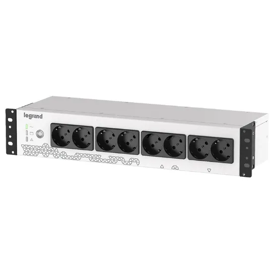  Зображення Legrand Legrand Keor PDU 800ВА/450Вт, 8хSchuko, USB 