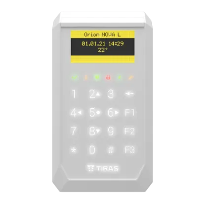 Зображення Tiras Tiras K-PAD OLED (white) 