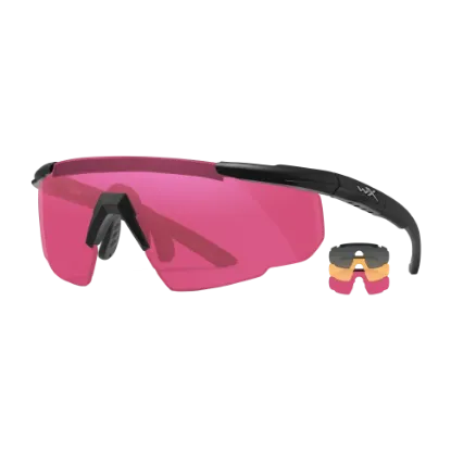  Зображення Wiley X SABER ADVANCED Сірі/Помарачеві/Червоні лінзи 