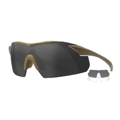  Зображення Wiley X VAPOR 2.5 Сірі/Прозорі лінзи 