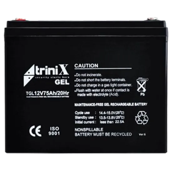  Зображення Trinix Trinix TGL12V75Ah/20Hr 