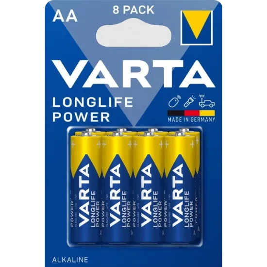  Зображення Varta VARTA LONGLIFE POWER AA BLI 8 шт 