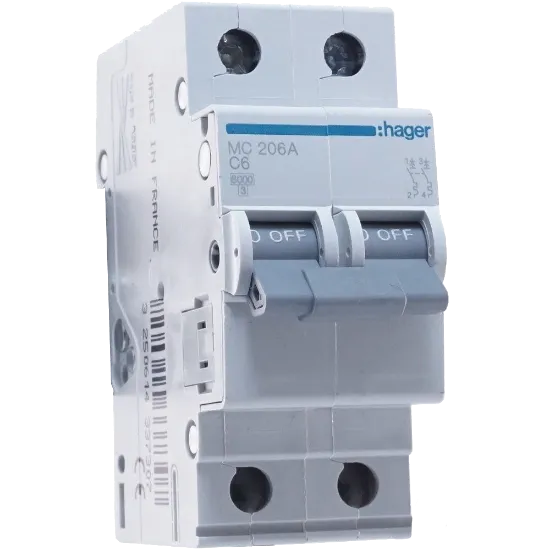  Зображення Hager Hager MC206A 