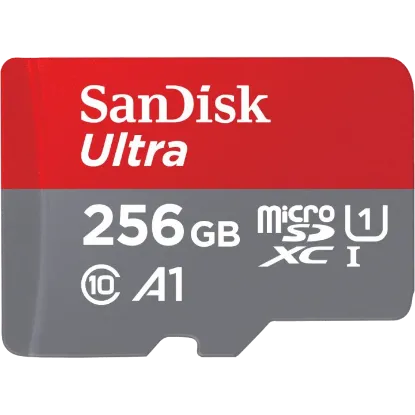  Зображення SanDisk SANDISK 256GB Ultra microSDHC UHS-I Card A1 Class 10 