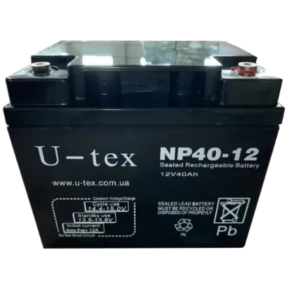  Зображення U-Tex U-tex 12В / 40 Ah 