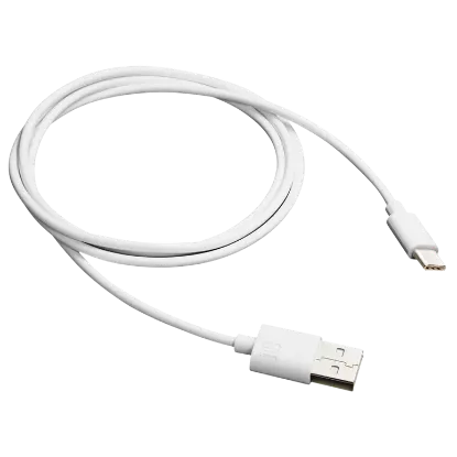  Зображення Canyon Canyon UC-1W white (USB Type C - USB 2.0) 1м 