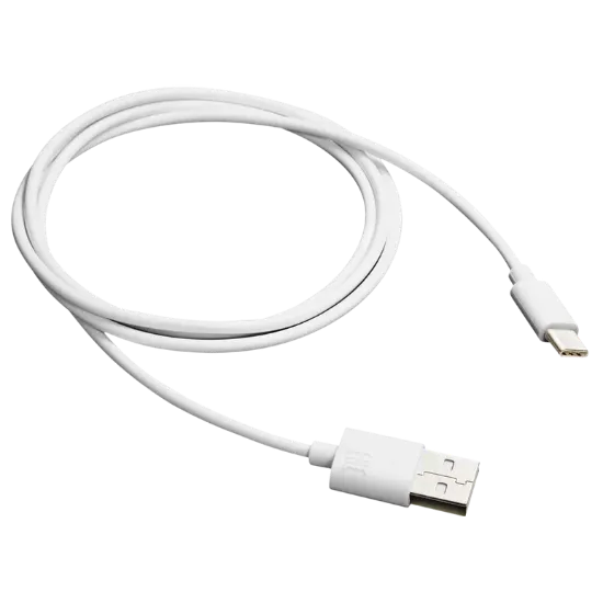  Зображення Canyon Canyon UC-1W white (USB Type C - USB 2.0) 1м 