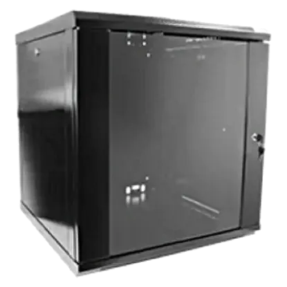  Зображення Hypernet WMNC66-12U-FLAT-BLACK 12U 600x600 