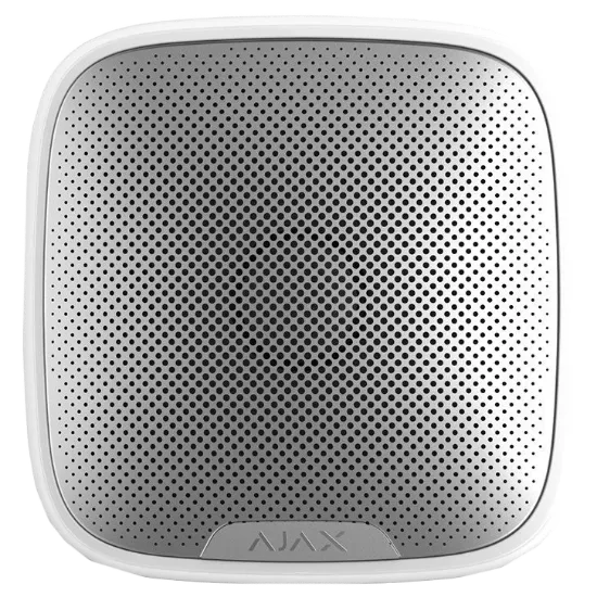  Зображення Ajax Ajax StreetSiren Fibra white 