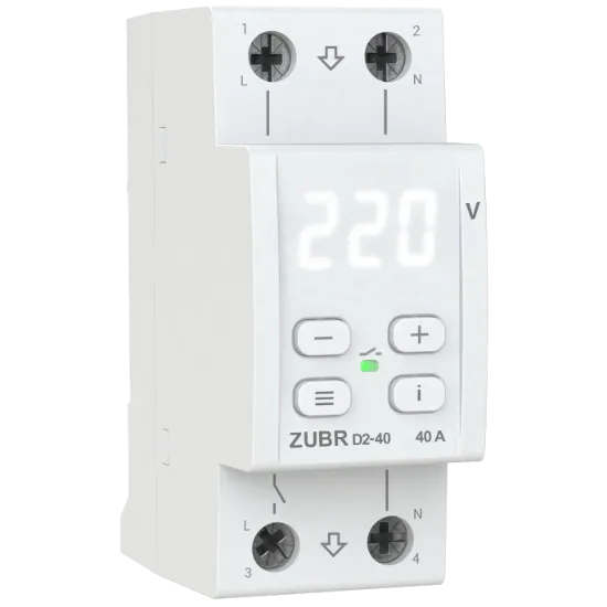  Зображення ZUBR D2-40 (max 40 А, 8 800 ВА) 