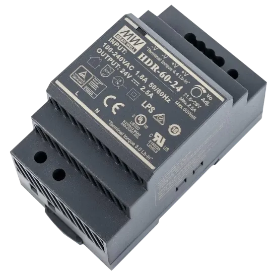  Зображення Mean Well MeanWell HDR-60-24 