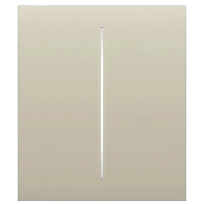  Зображення Ajax Ajax CenterButton (2-gang) [55] ivory 