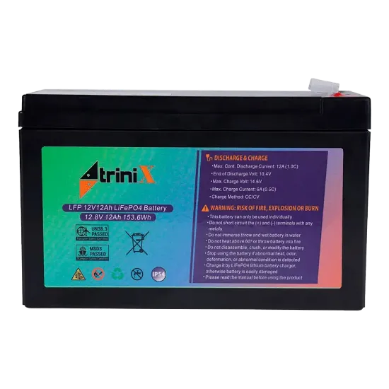  Зображення Trinix TRINIX LFP 12V12Ah LiFePo4 