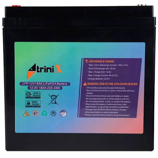  Зображення Trinix TRINIX LFP 12V18Ah LiFePo4 
