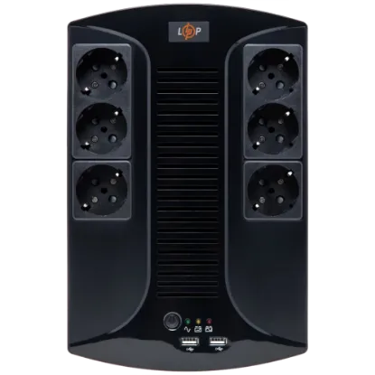  Зображення LogicPower LOGICPOWER 650VA-6PS (455Вт) 