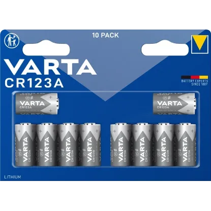  Зображення Varta VARTA CR 123A BLI 10 LITHIUM 