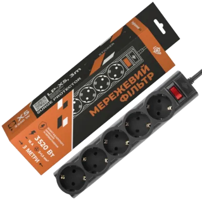  Зображення LogicPower PREMIUM LP-X5-3 Black 