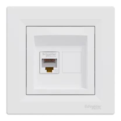  Зображення Schneider Electric Schneider Electric Asfora EPH4300121 RJ45 кат.5е UTP 
