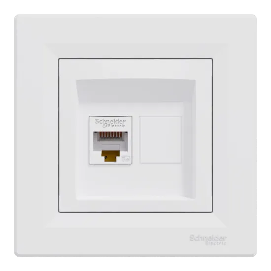  Зображення Schneider Electric Schneider Electric Asfora EPH4300121 RJ45 кат.5е UTP 