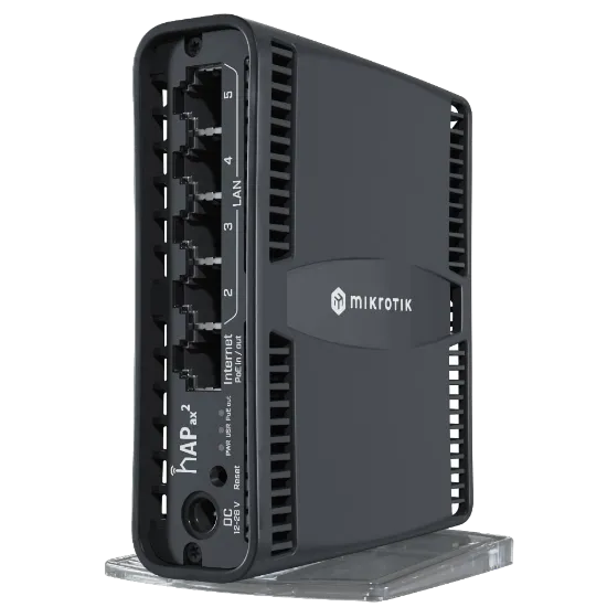  Зображення MikroTik Mikrotik hAP ax² (C52iG-5HaxD2HaxD-TC) 