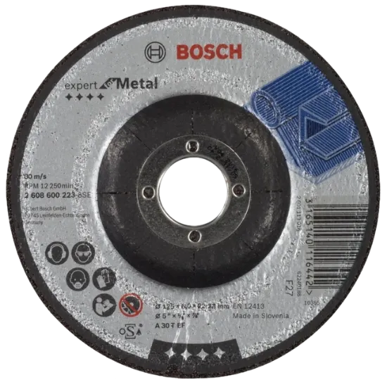  Зображення Bosch Bosch 125 x 6 мм (2608600223) 