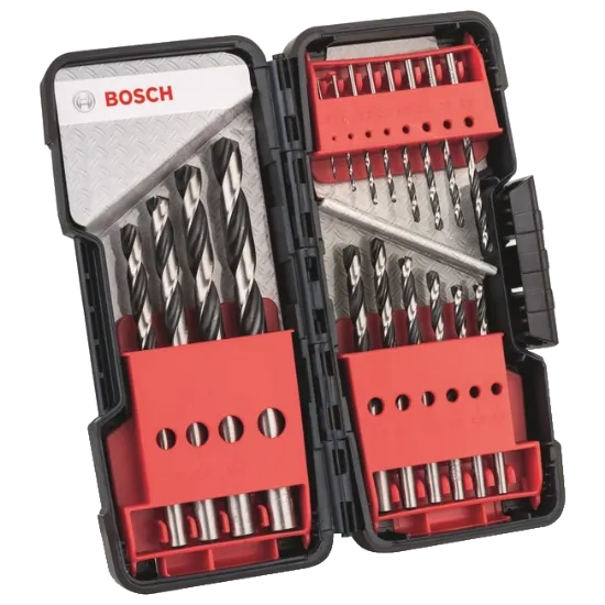  Зображення Bosch Bosch HSS PointTeQ 18 штук (2608577350) 