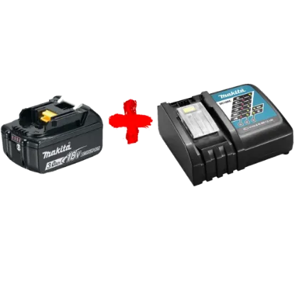  Зображення Makita Makita DC18RC (191A24-4) + BL1830B 