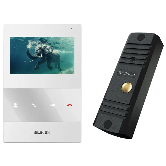  Зображення Slinex Slinex ML-16HD(Black)+SQ-04M(White) 