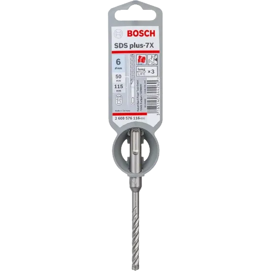  Зображення Bosch Bosch SDS Plus-7X 6x50x115 мм 
