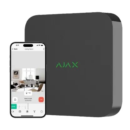  Зображення Ajax Ajax NVR (8ch) (8EU) black 