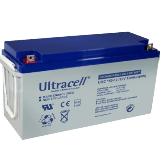  Зображення Ultracell UCG150-12 GEL 12 V 150 Ah 
