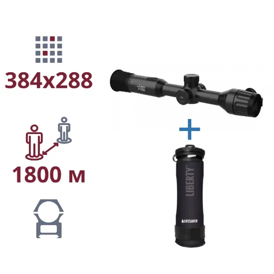  Зображення AGM AGM Adder TS35-384 + LifeSaver Liberty Black 